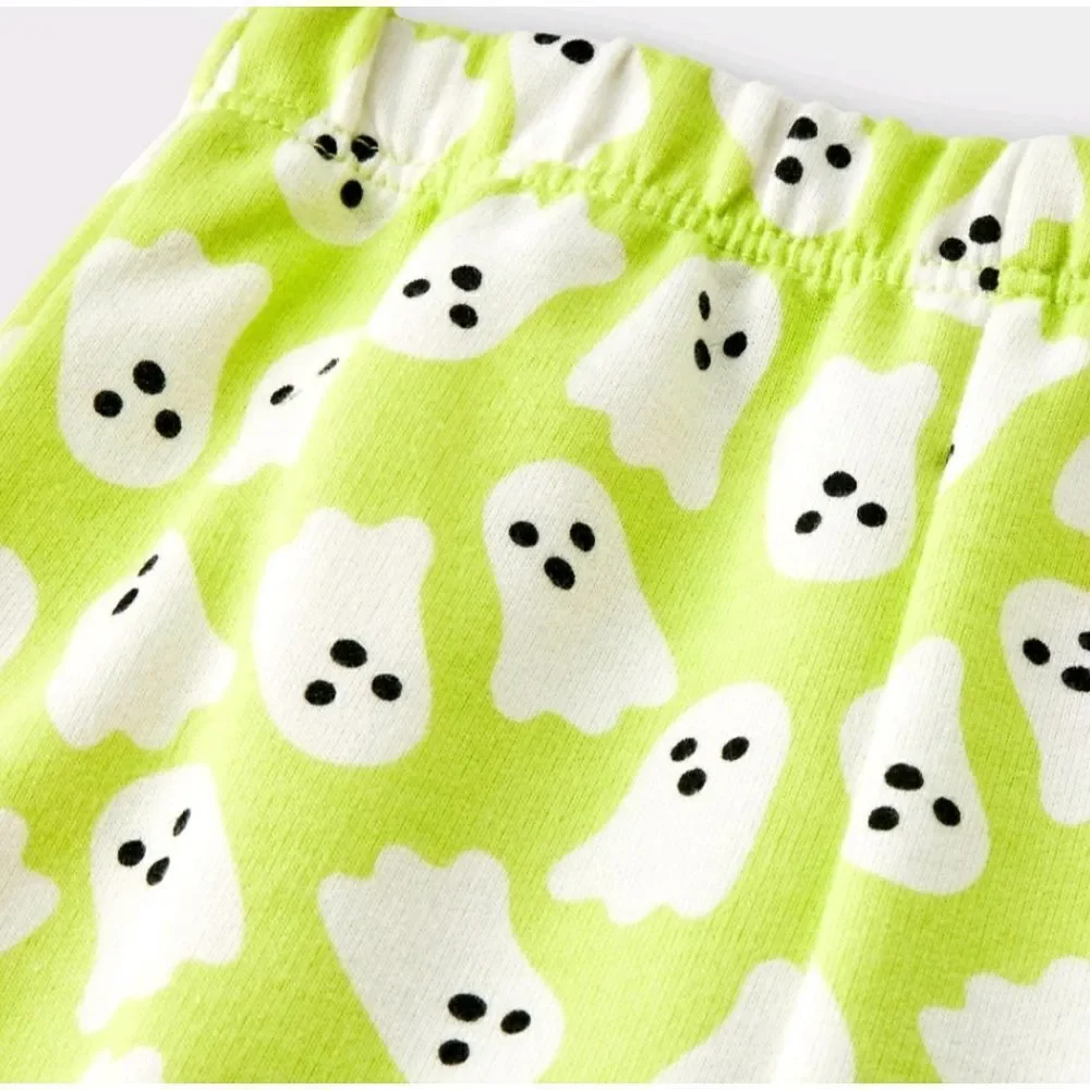 Baby Cat & Jack Halloween Ghost Graphic Long Sleeve Sweatshirt 2pc set